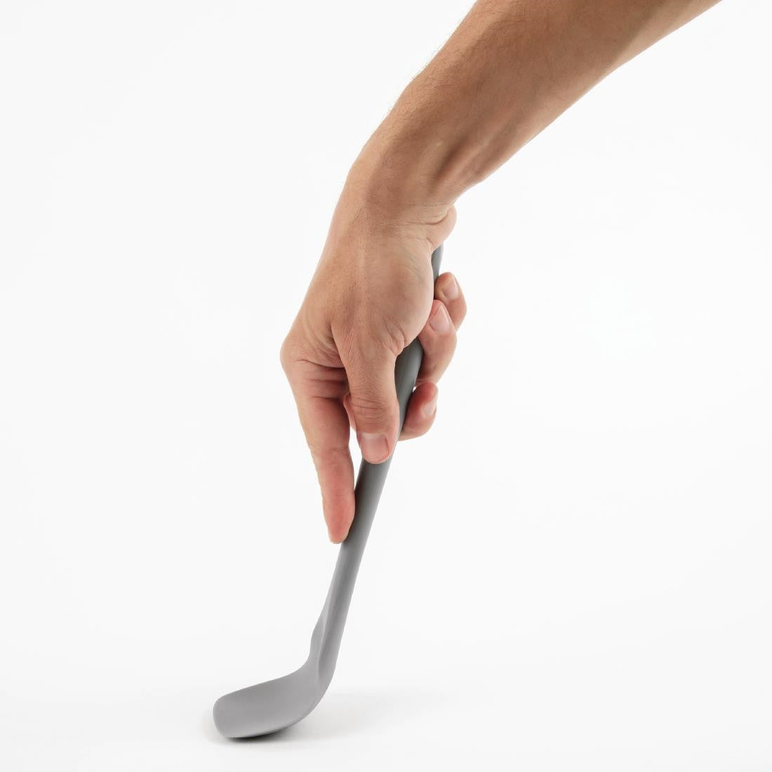Vogue Silicone High Heat Spoonula Grey DA528