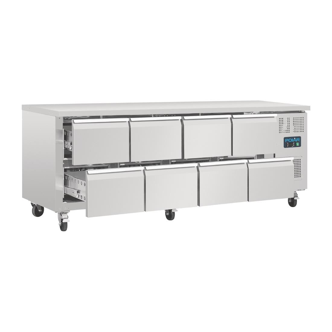 Polar U-Series Eight Drawer Gastronorm Counter Fridge DA549