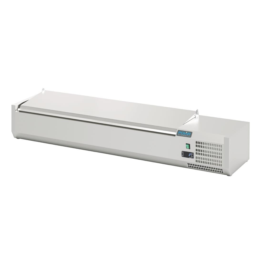 Polar G-Series Countertop Prep Fridge with Lid 6x 1/4GN DA680