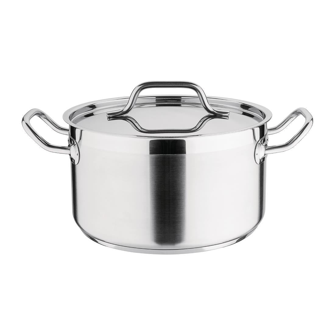 Nisbets Essentials Stainless Steel Stew Pot 5.6Ltr DB254