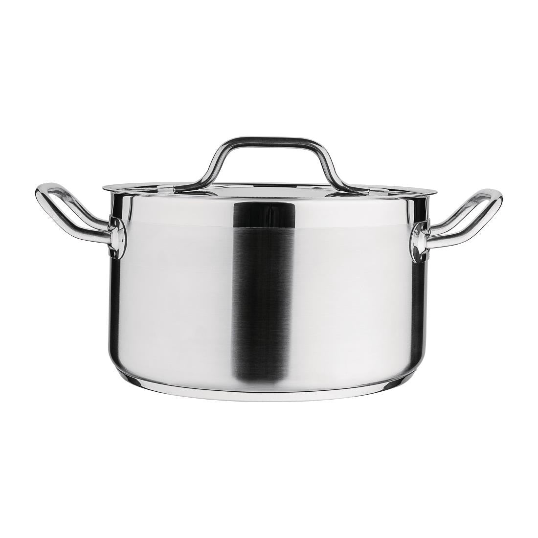 Nisbets Essentials Stainless Steel Stew Pot 5.6Ltr DB254