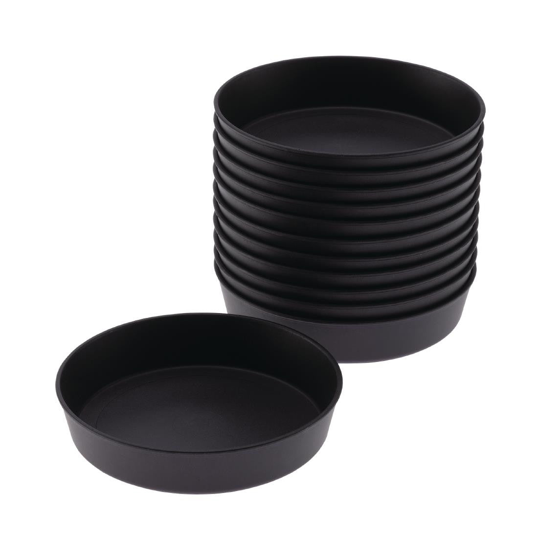Matfer Bourgeat Exoglass Quiche Moulds 100mm (Pack of 12) DB509