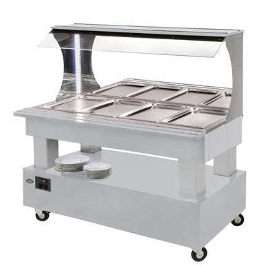Roller Grill Salad Bar SBM40FW DB690