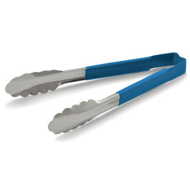 Vollrath Blue Utility Grip Kool Touch Tong 9" DC245