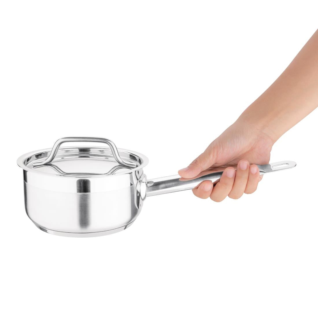Nisbets Essentials Stainless Steel Saucepan 1500ml DF670