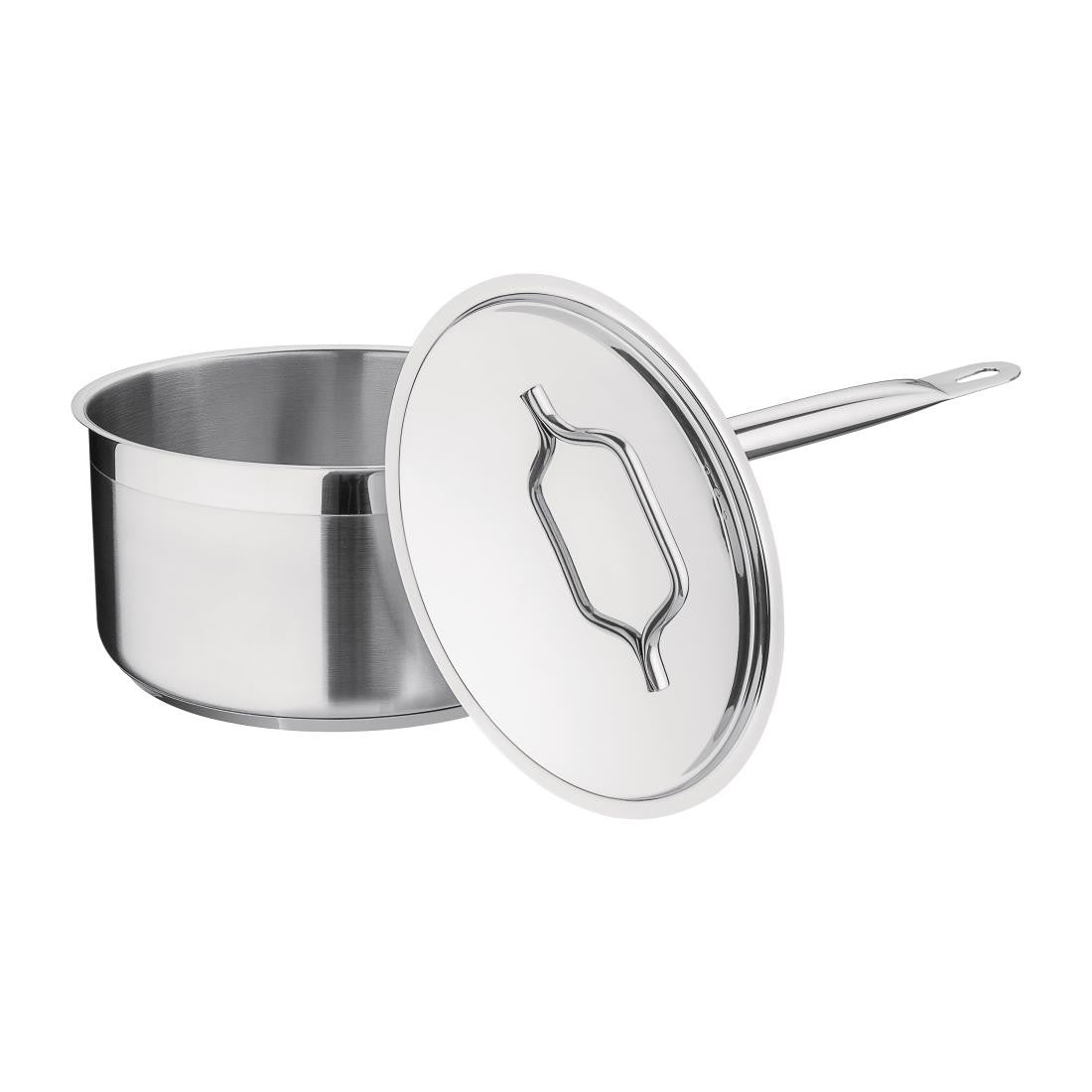 Nisbets Essentials Stainless Steel Saucepan 3000ml DF671