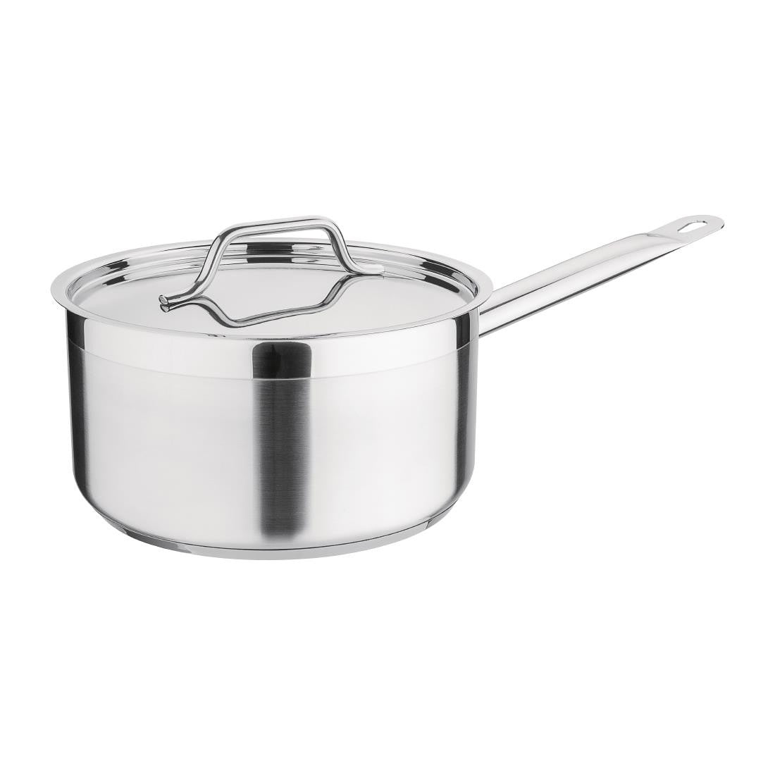 Nisbets Essentials Stainless Steel Saucepan 3000ml DF671