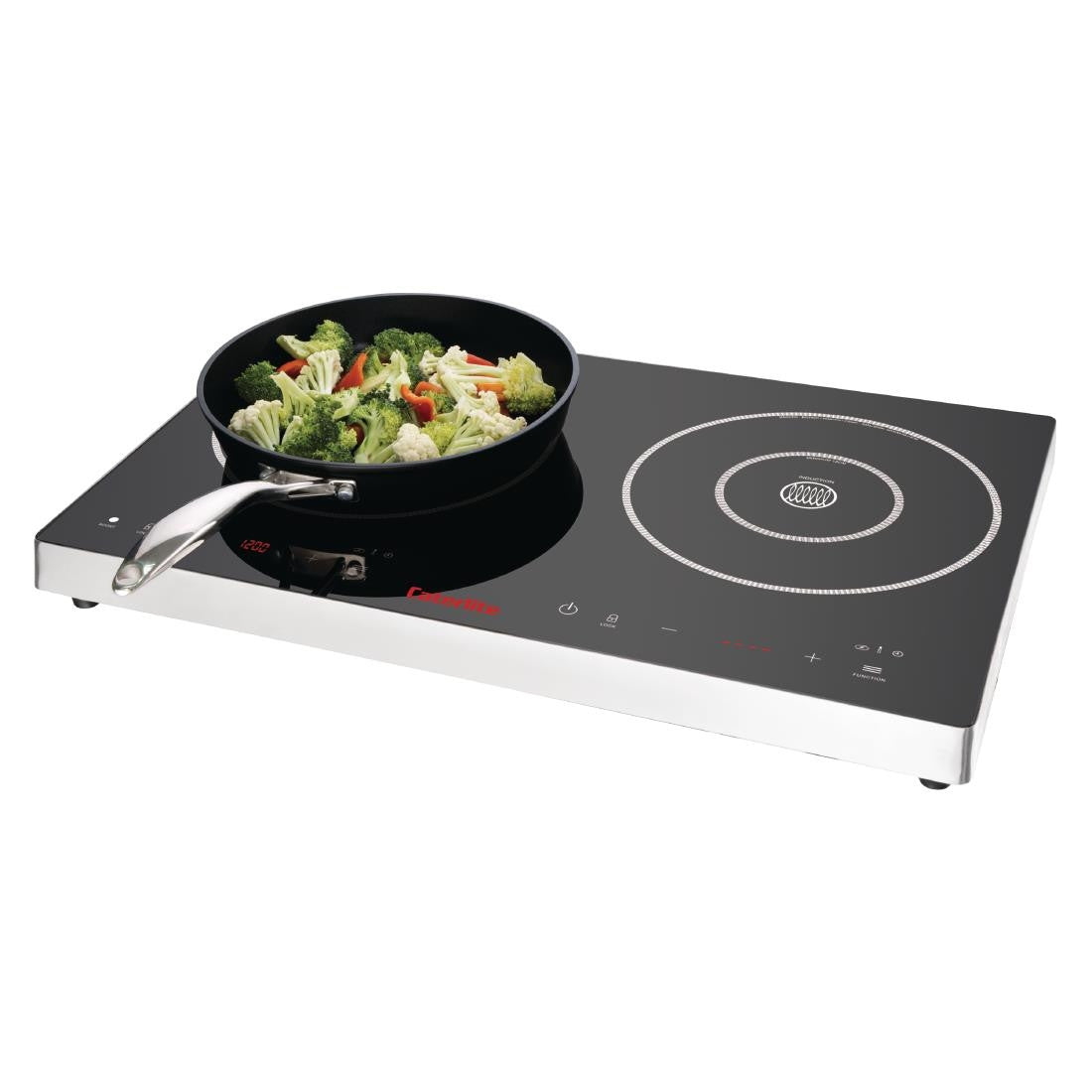 Caterlite Touch Control Double Induction Hob DF824