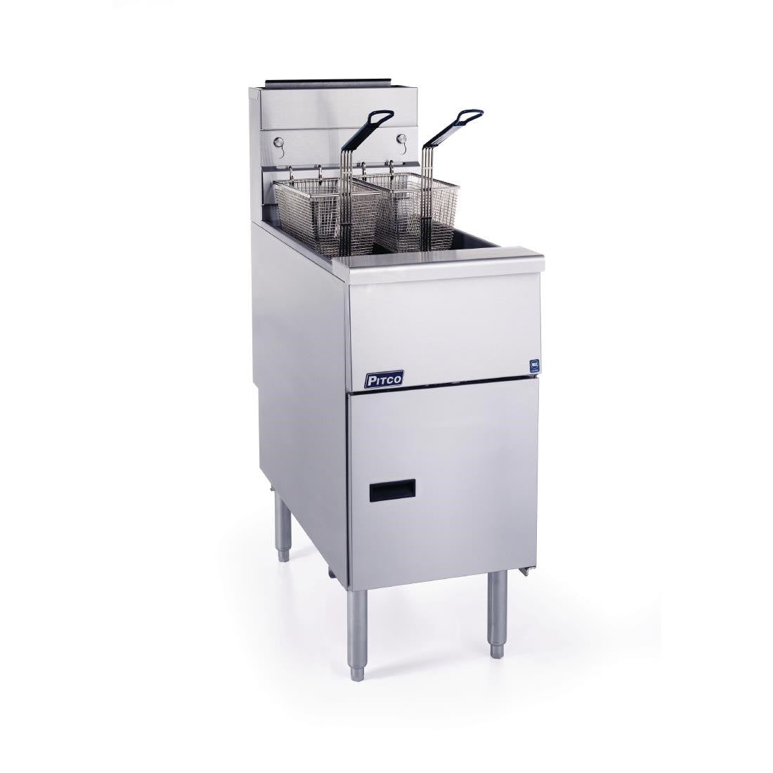 Pitco Single Tank Gas Fryer VF35 Natural Gas DG160-N