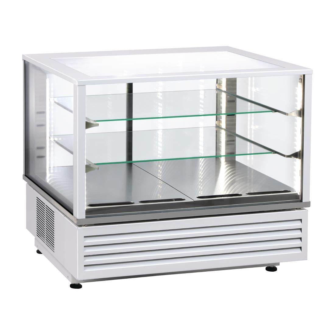 Roller Grill Countertop Chocolate Display Fridge White 800mm CDC800 W DH787