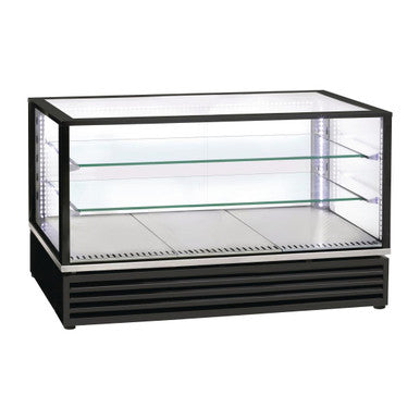 Roller Grill Countertop Chocolate Display Fridge Black 1200mm CDC1200 N DH788