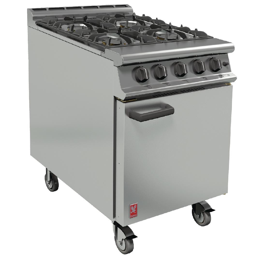 Falcon 4 Burner Dominator Plus Oven Range G3161 Natural Gas with Castors DK943-N