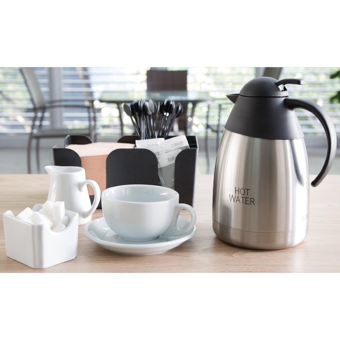 Olympia Insulated Hot Water Jug 1.5Ltr DL162