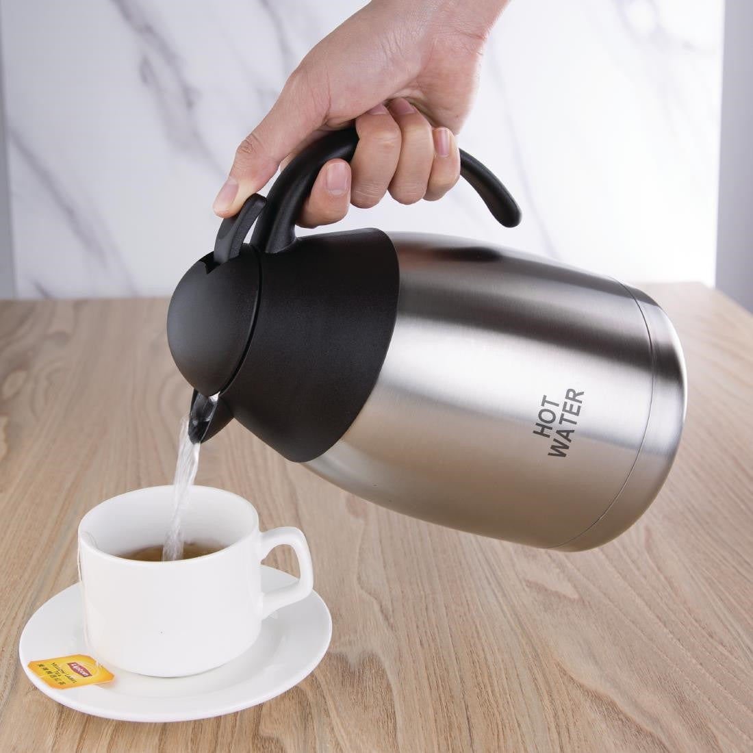 Olympia Insulated Hot Water Jug 1.5Ltr DL162