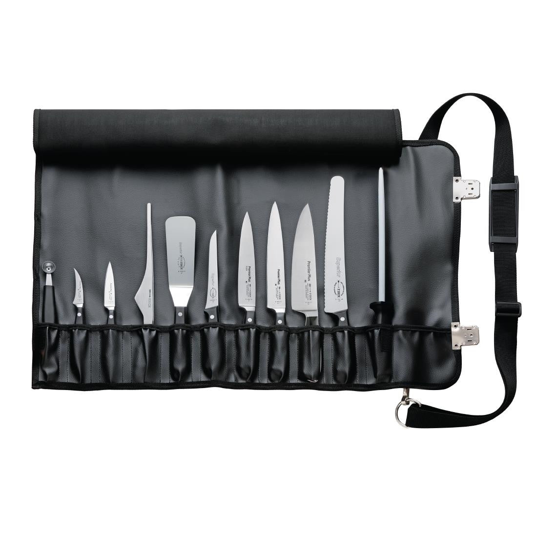 Dick Premier Plus 11 Piece Knife Set With Roll Bag DL384