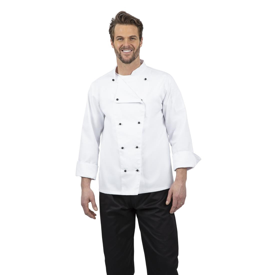 Whites Chicago Unisex Chefs Jacket Long Sleeve L DL710-L