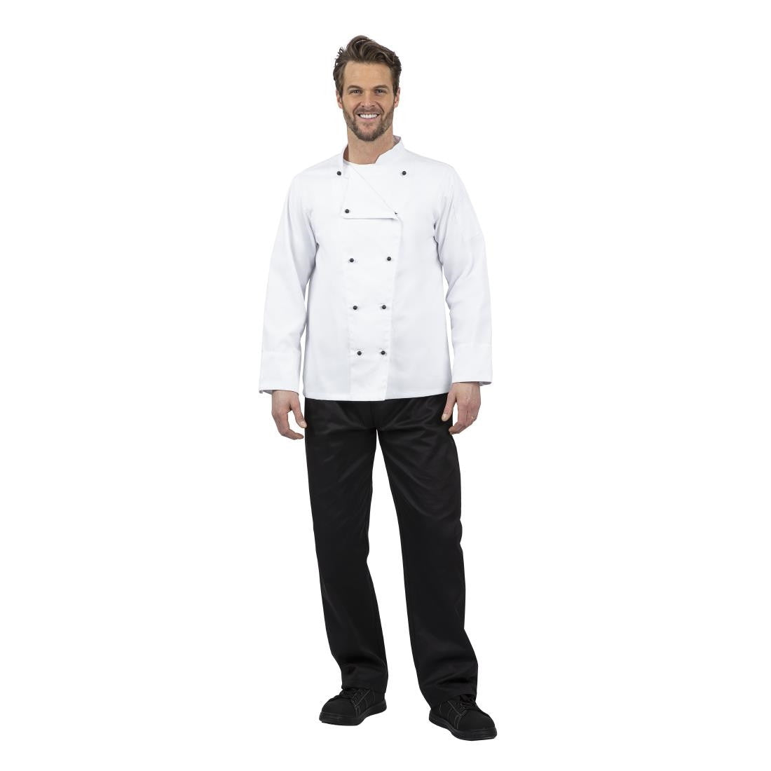 Whites Chicago Unisex Chefs Jacket Long Sleeve L DL710-L