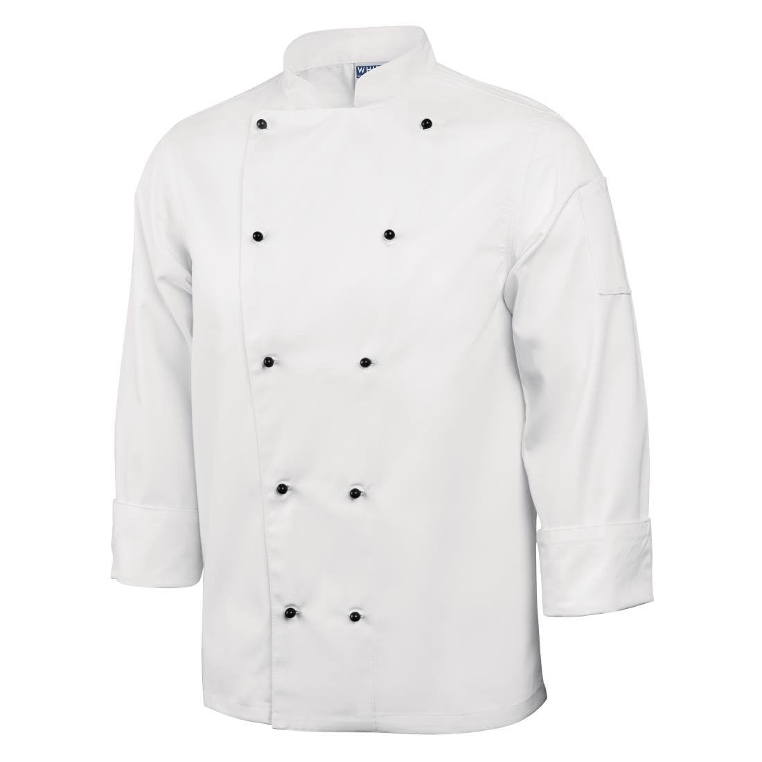 Whites Chicago Unisex Chefs Jacket Long Sleeve S DL710-S