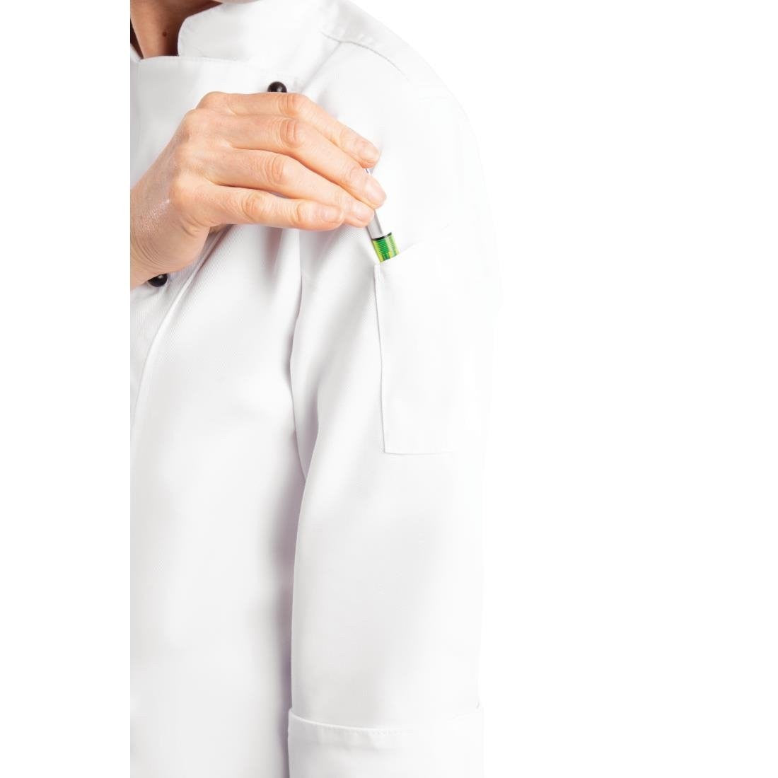 Whites Chicago Unisex Chefs Jacket Long Sleeve XS DL710-XS