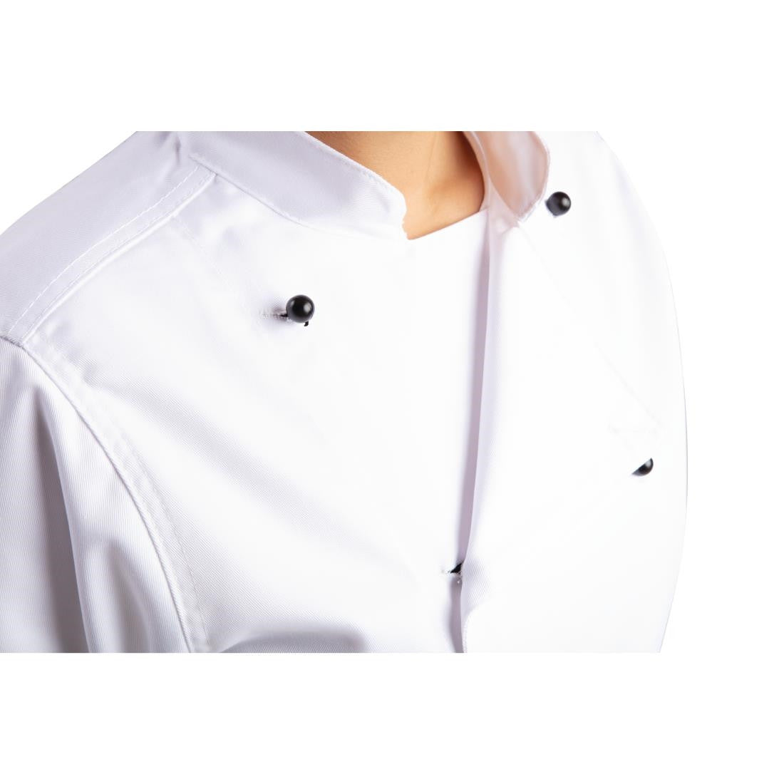 Whites Chicago Unisex Chefs Jacket Short Sleeve White L DL711-L