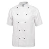 Whites Chicago Unisex Chefs Jacket Short Sleeve White XL DL711-XL