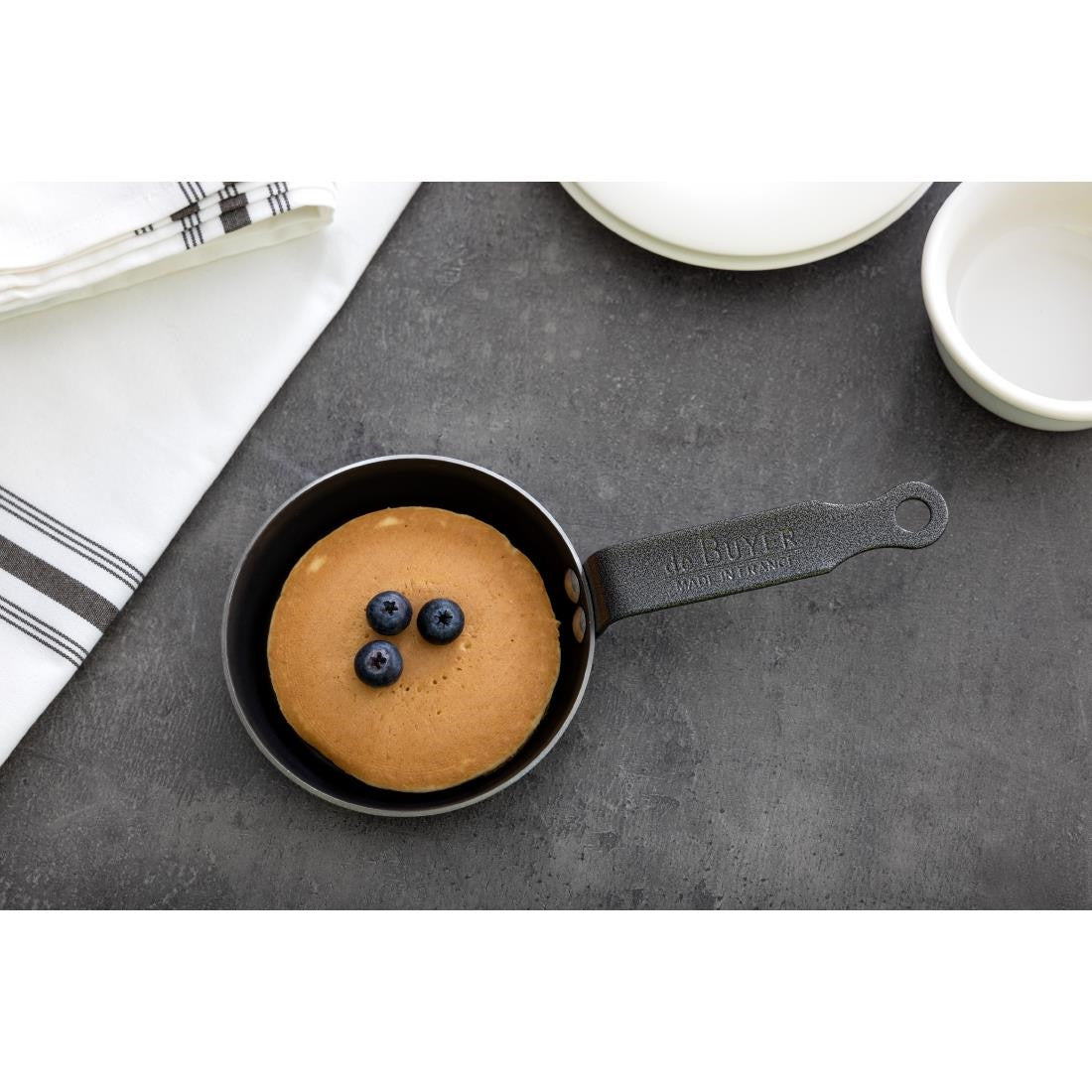 De Buyer Black Iron Blinis Pan 120mm DL953