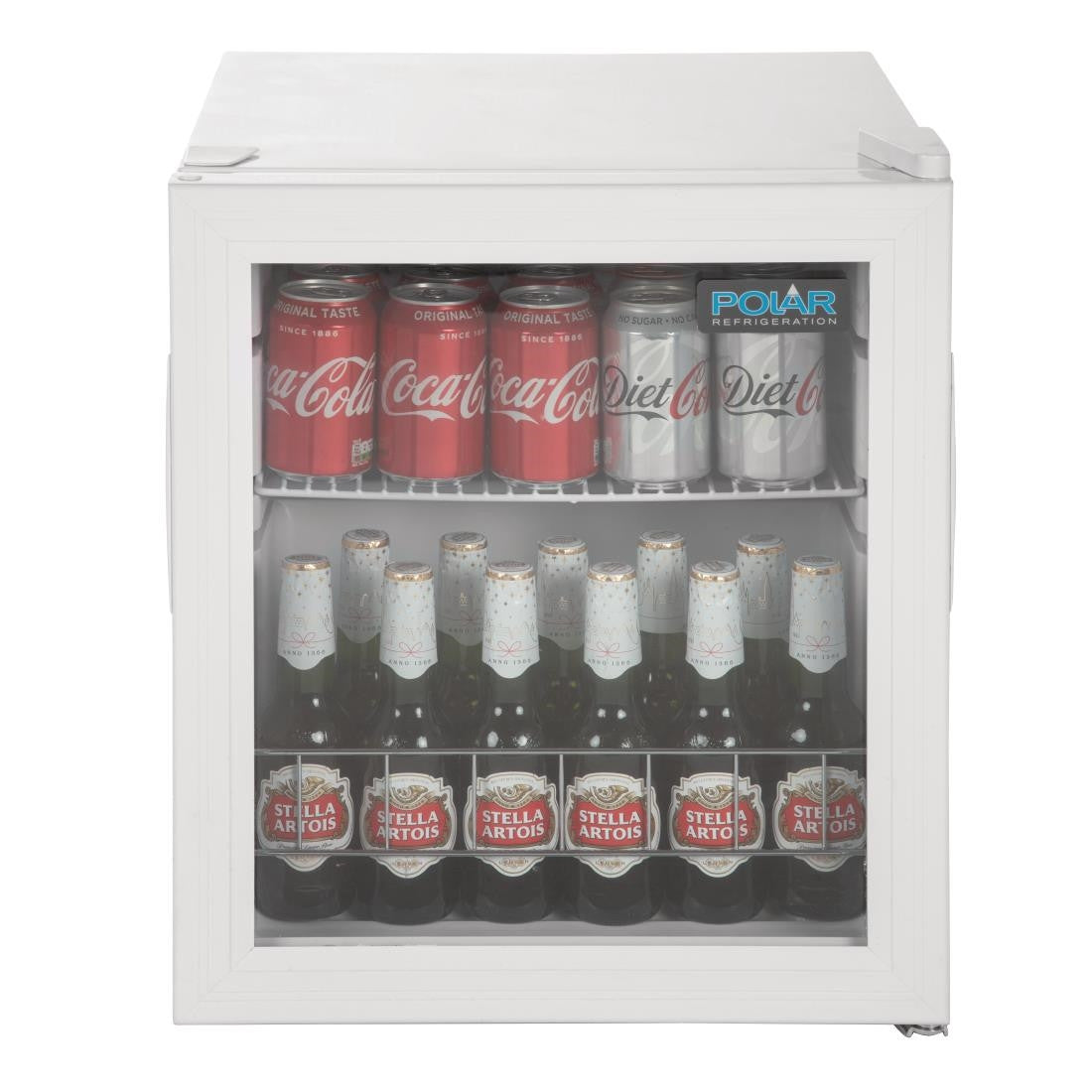 Polar C-Series Countertop Display Fridge 46Ltr White DM071