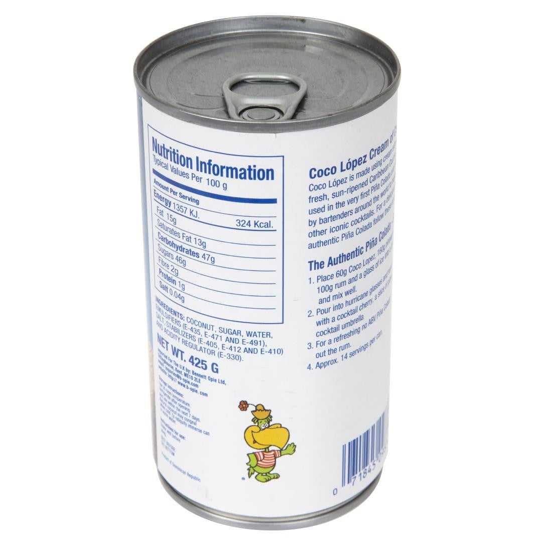 Coco Lopez Cream of Coconut Cocktail Mix DM106