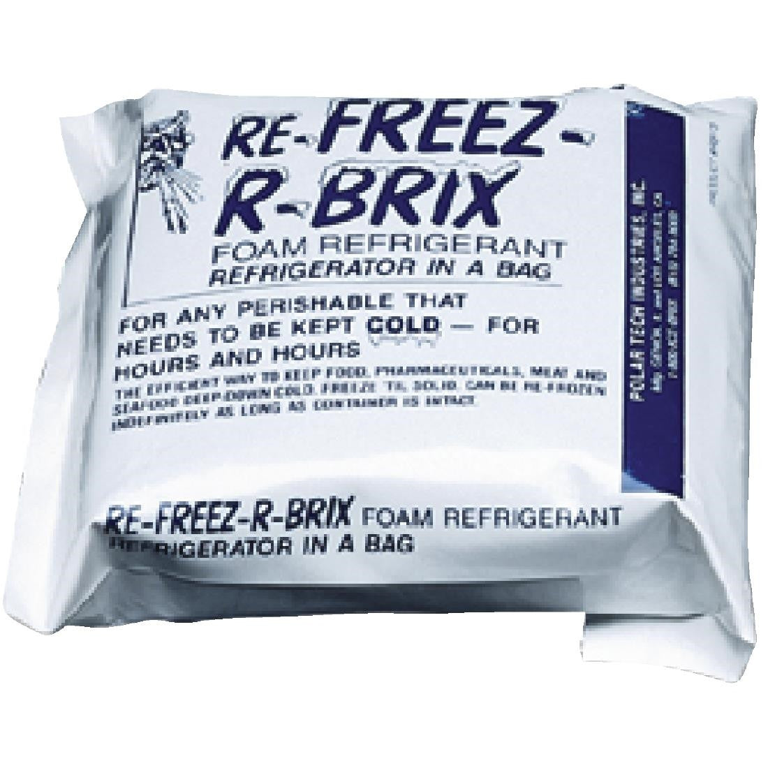 San Jamar Refreezable Ice Packs (Pack of 6) DM114