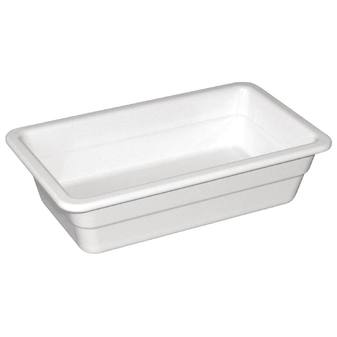 Olympia Kristallon Melamine 1/3 Gastronorm Dish 100mm DM154