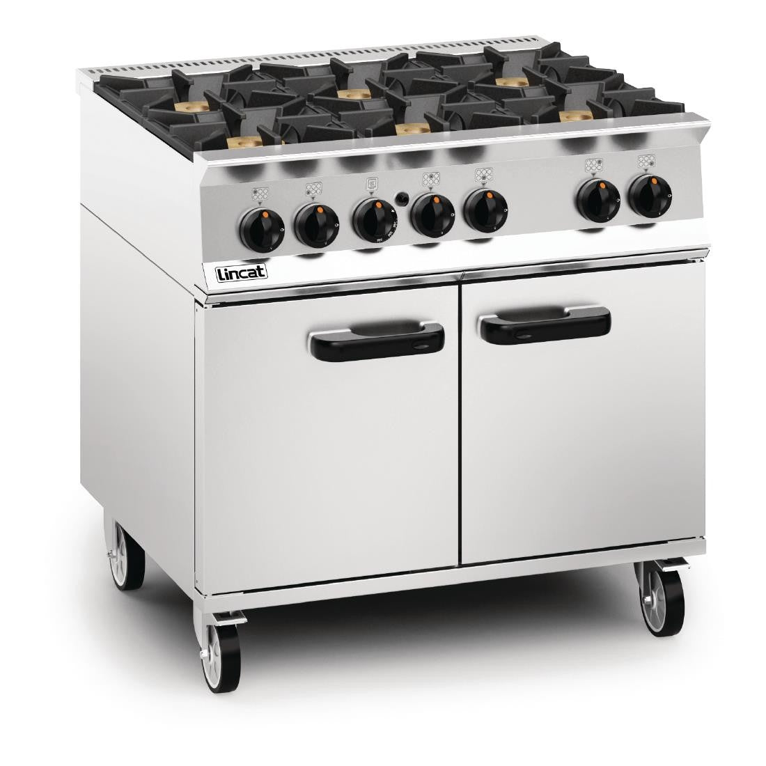 Lincat Opus 800 Natural Gas Oven Range 6 Burner OG8002/N DM502-N