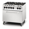 Lincat Opus 800 Natural Gas 6 Burner Range with Drop Down Door OG8002/N DM503-N