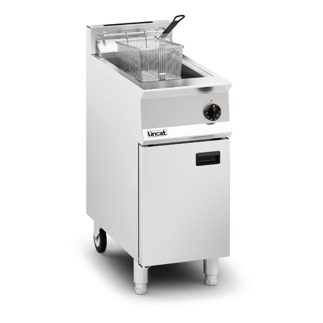 Lincat Opus 800 Single Tank Single Basket Free Standing Natural Gas Fryer OG8106 DM532-N