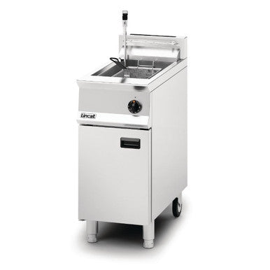 Lincat Opus 800 Single Tank Single Basket Free Standing Propane Gas Filtration Fryer OG8106/OP DM533-P