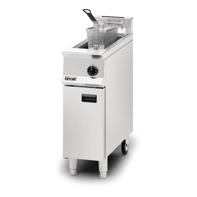 Lincat Opus 800 Single Tank Single Basket Free Standing Natural Gas Fryer OG8110 DM536-N