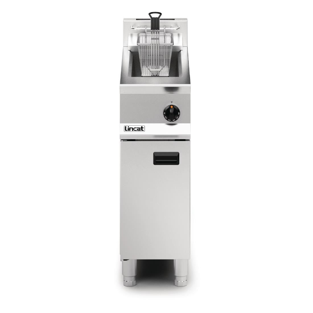 Lincat Opus 800 Single Tank Single Basket Free Standing Natural Gas Fryer OG8110 DM536-N