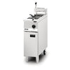 Lincat Opus 800 Single Tank Single Basket Free Standing Natural Gas Filtration Fryer OG8110/OP DM537-N