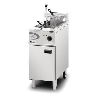 Lincat Vortech Single Tank Twin Basket Free Standing Propane Gas Filtration Fryer OG8115/OP DM541-P
