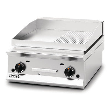 Lincat Opus 800 Half Ribbed Propane Gas Griddle OG8201/R/P DM546-P