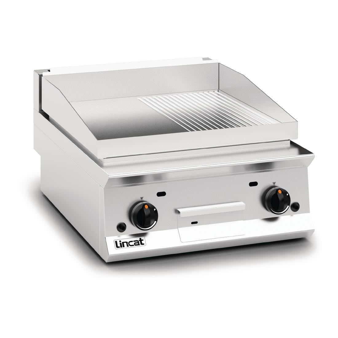 Lincat Opus 800 Half Ribbed Propane Gas Griddle OG8201/R/P DM546-P