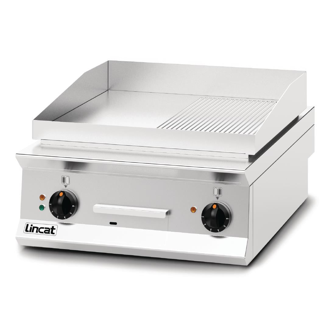 Lincat Opus 800 Half Ribbed Griddle OE8205/R DM549