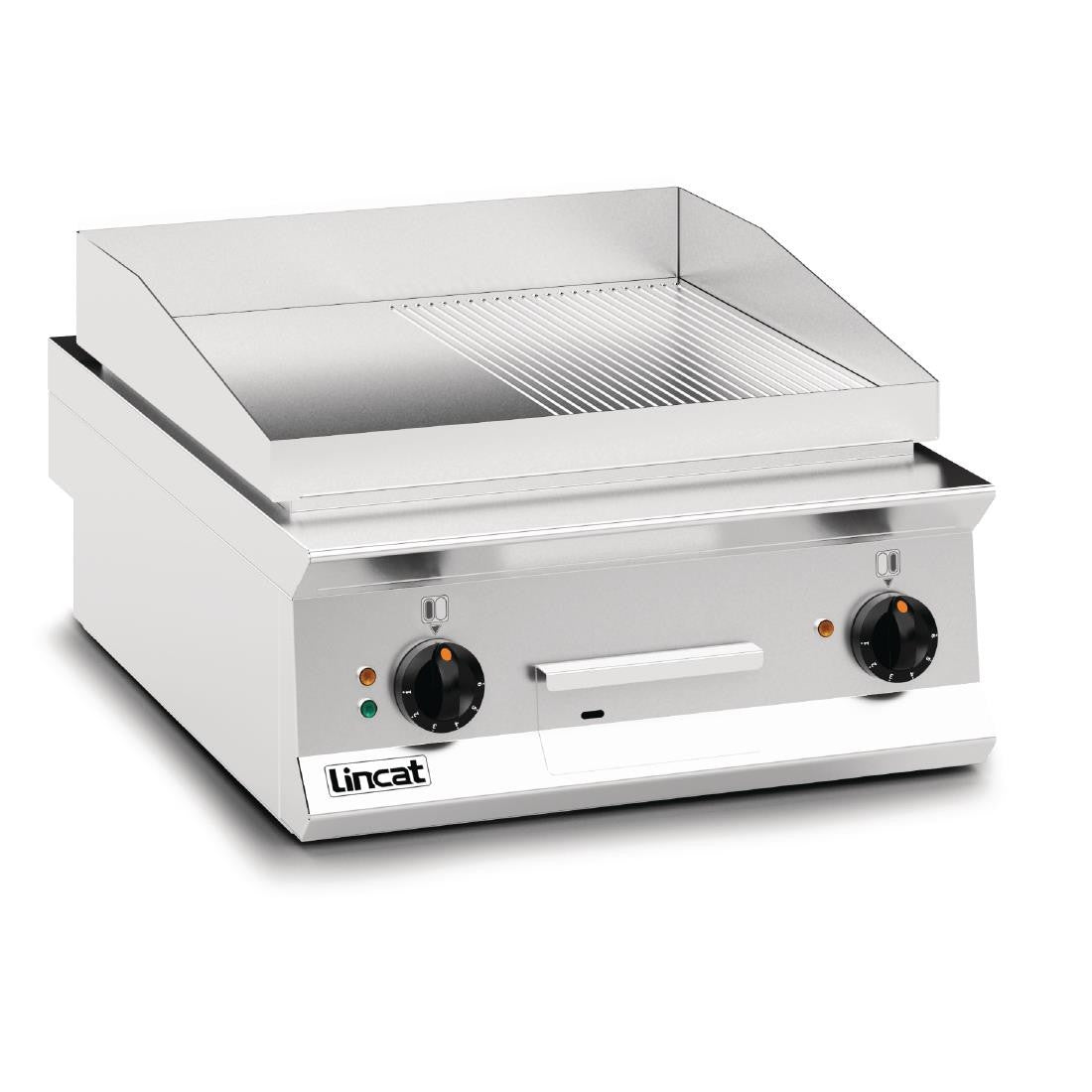 Lincat Opus 800 Half Ribbed Griddle OE8205/R DM549