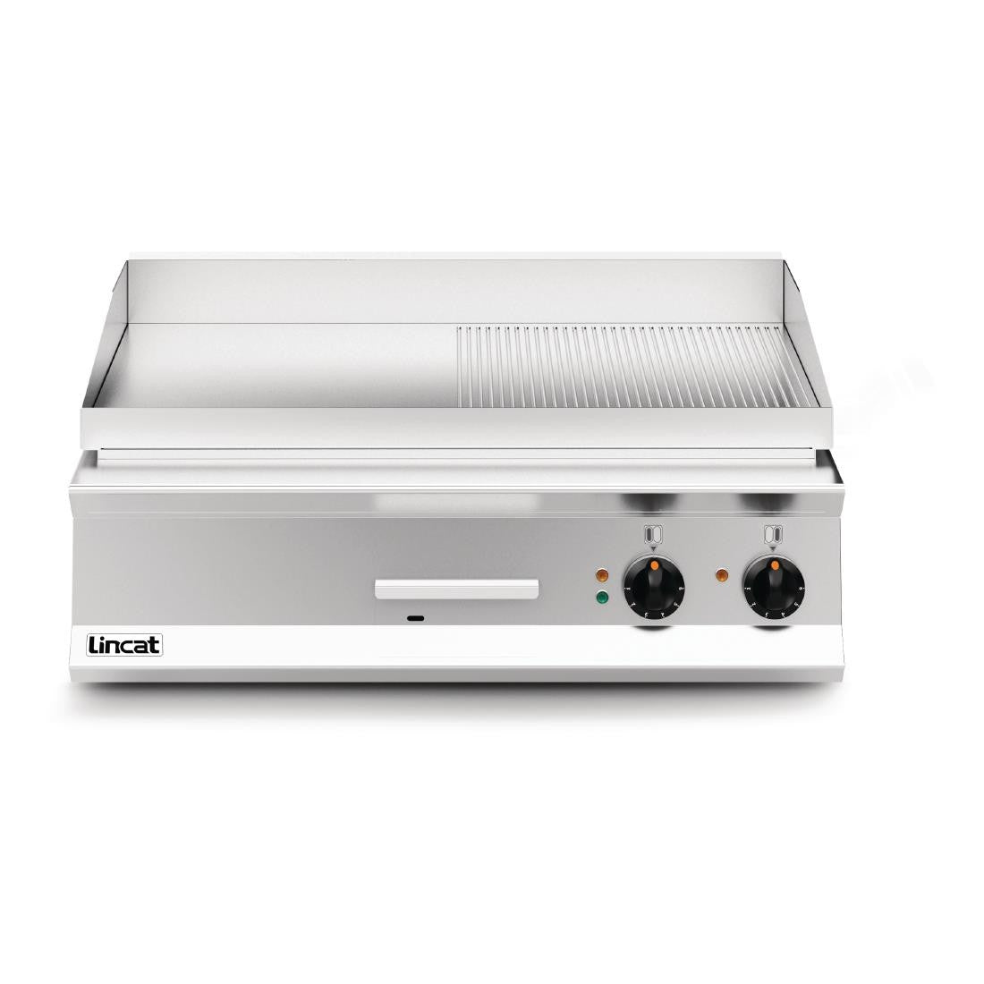 Lincat Opus 800 Half Ribbed Griddle OE8206/R DM551