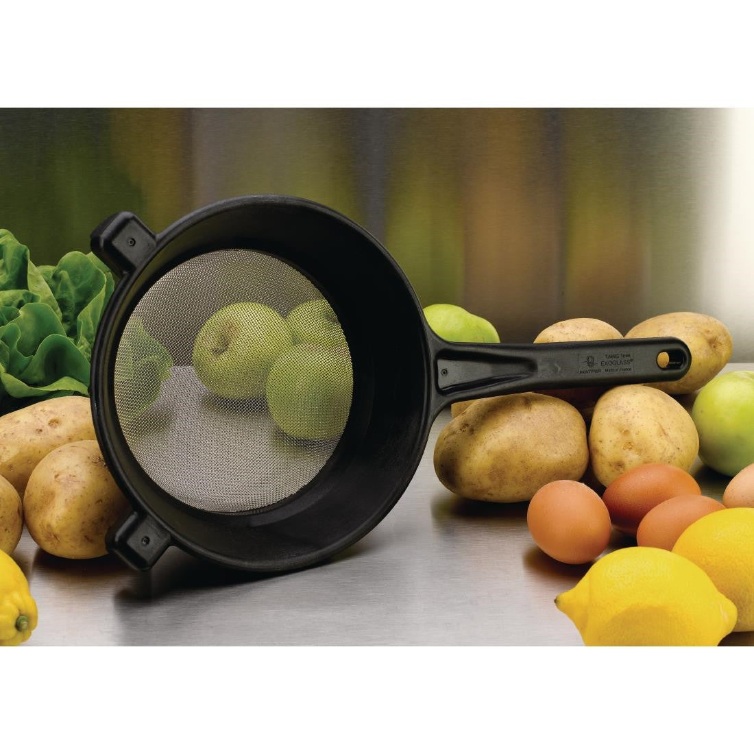 Matfer Bourgeat Exoglass Sieve Strainer 200mm Fine Mesh DM599