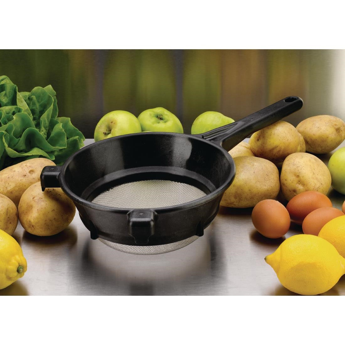 Matfer Bourgeat Exoglass Sieve Strainer 200mm Fine Mesh DM599