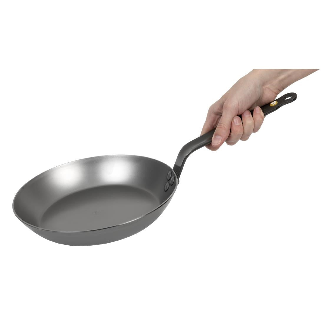 De Buyer Mineral B Black Iron Induction Frying Pan 240mm DN897