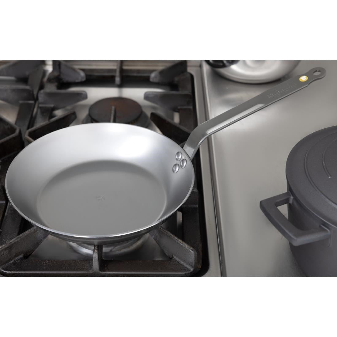 De Buyer Mineral B Black Iron Induction Frying Pan 260mm DN898