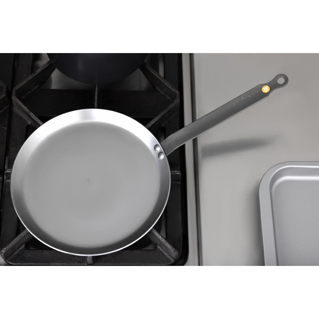 De Buyer Mineral B Black Iron Crepe Pan 240mm DN903
