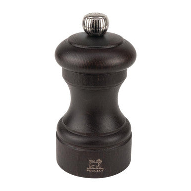 Peugeot Bistro Dark Brown Salt Mill 4in DP278