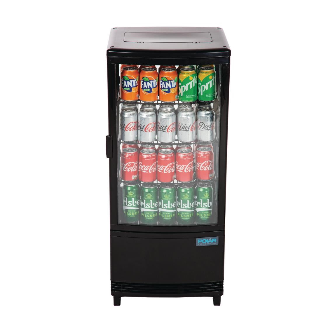Polar C-Series Display Fridge 86Ltr Black DP288